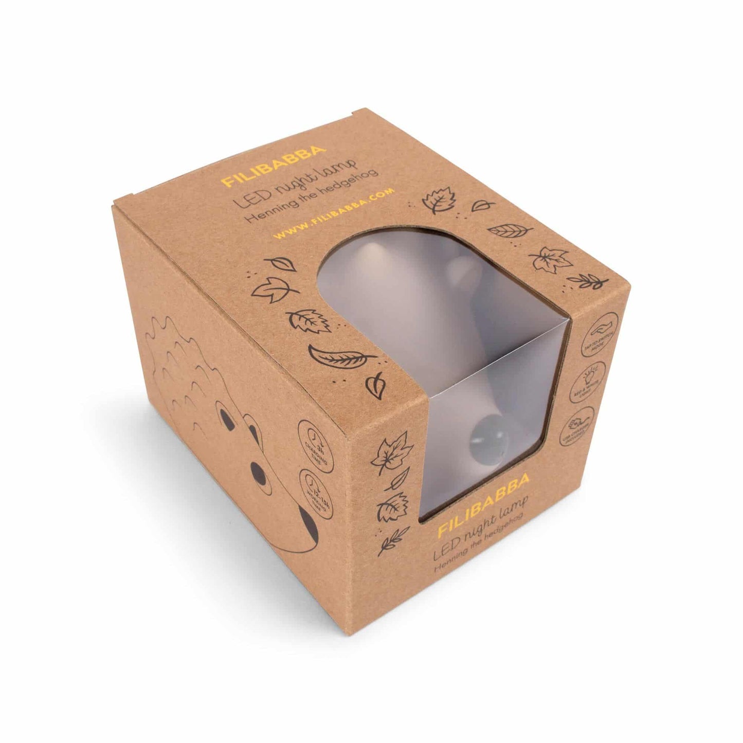 FILIBABBA - LED natlampe - Pindsvinet Henning