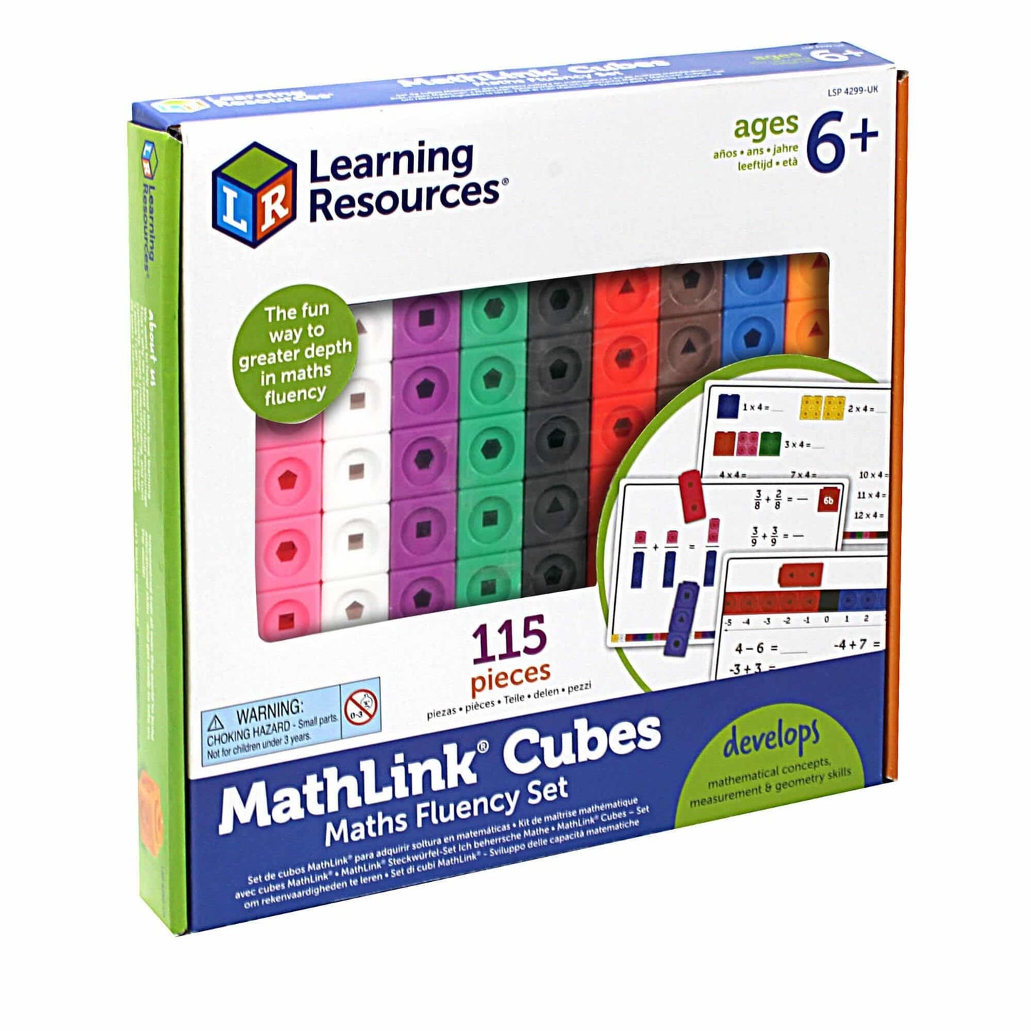 LEARNING RESOURCES - Learning Resources MathLink® Cubes - Matematik for begyndere