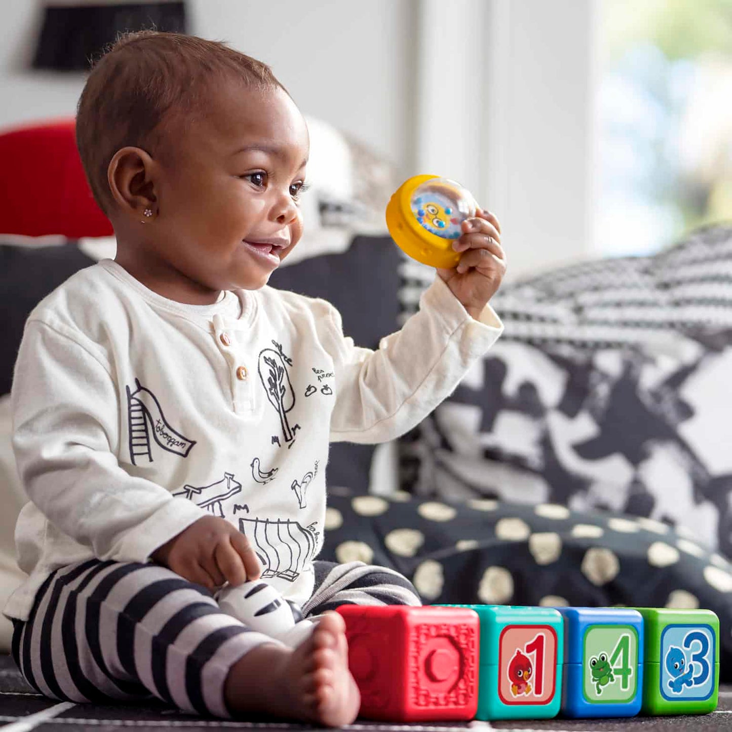 Baby Einstein - Add & Stack™ Magnetiske Aktivitetsklodser