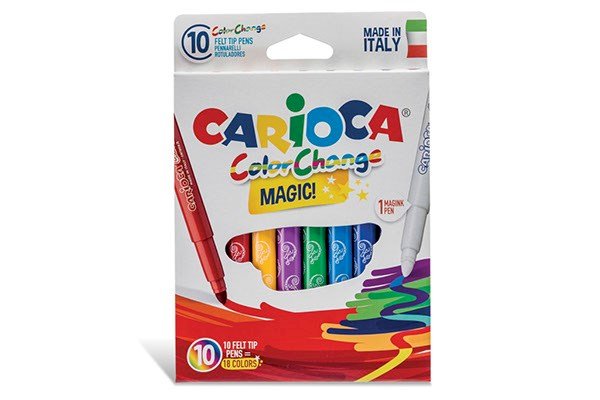 Carioca Magisk tusch 10 stk. assorteret – Carioca
