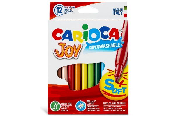 Carioca Tusch fine tip 12 stk. assorteret – Carioca