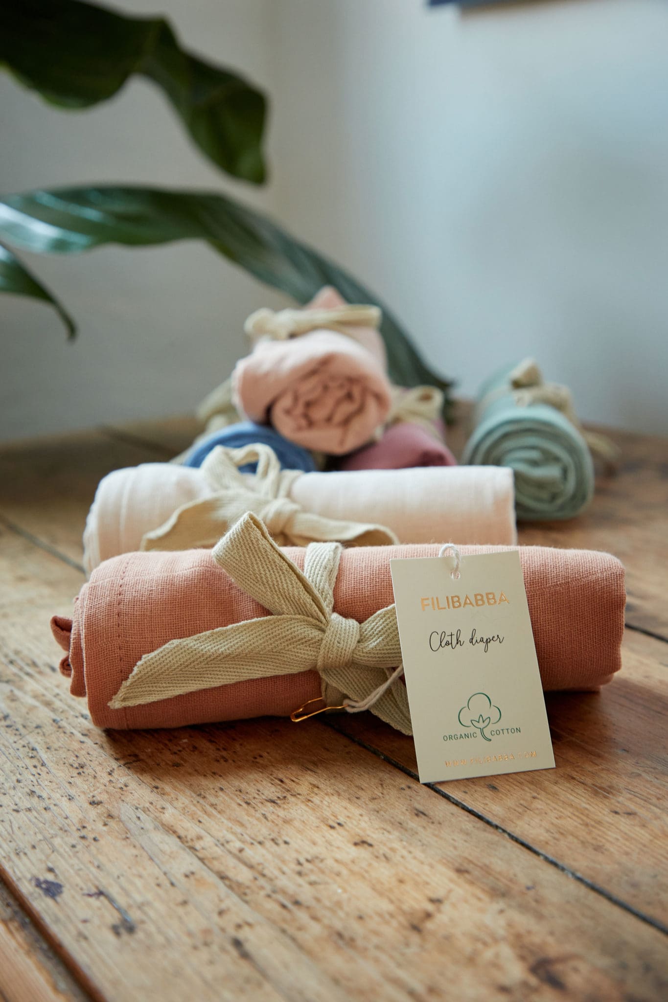 Filibabba - Stofble GOTS - Muslin Vintage Rose