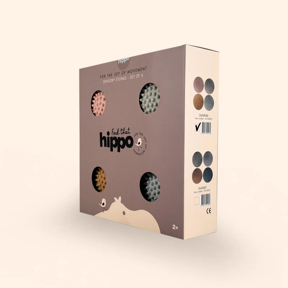 Find That Hippo Sansesten – Solopgang 4 stk.