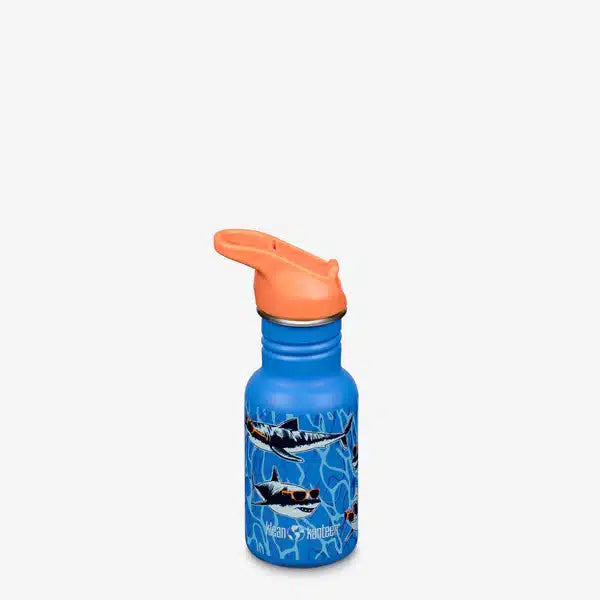 Klean Kanteen - Kid Classic Narrow 355ml (w Flip Seal Sport) Sharks in Shades