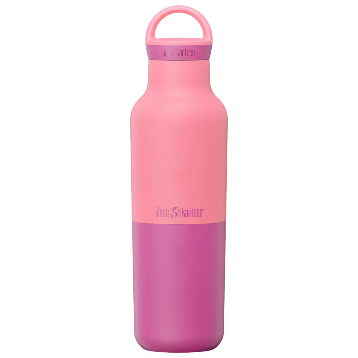 Klean Kanteen Rise Classic 592ml (20oz) – isoleret drikkedunk med Arch Loop Cap - Pink Lemonade
