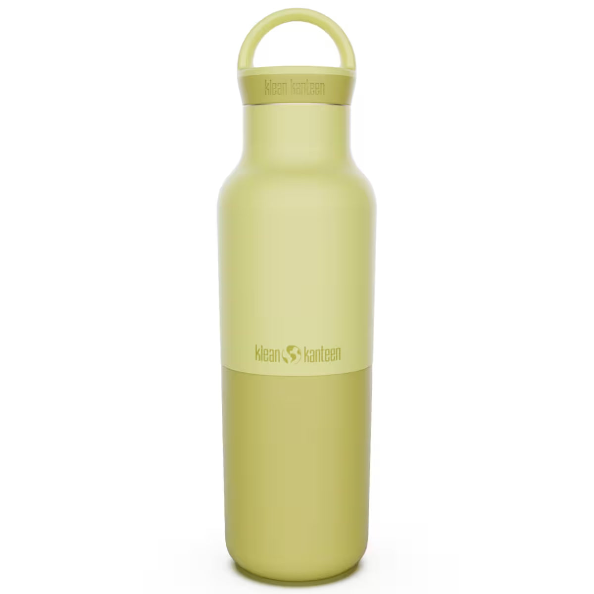 Klean Kanteen Rise Classic 592ml (20oz) – isoleret drikkedunk med Arch Loop Cap - Wax Yellow