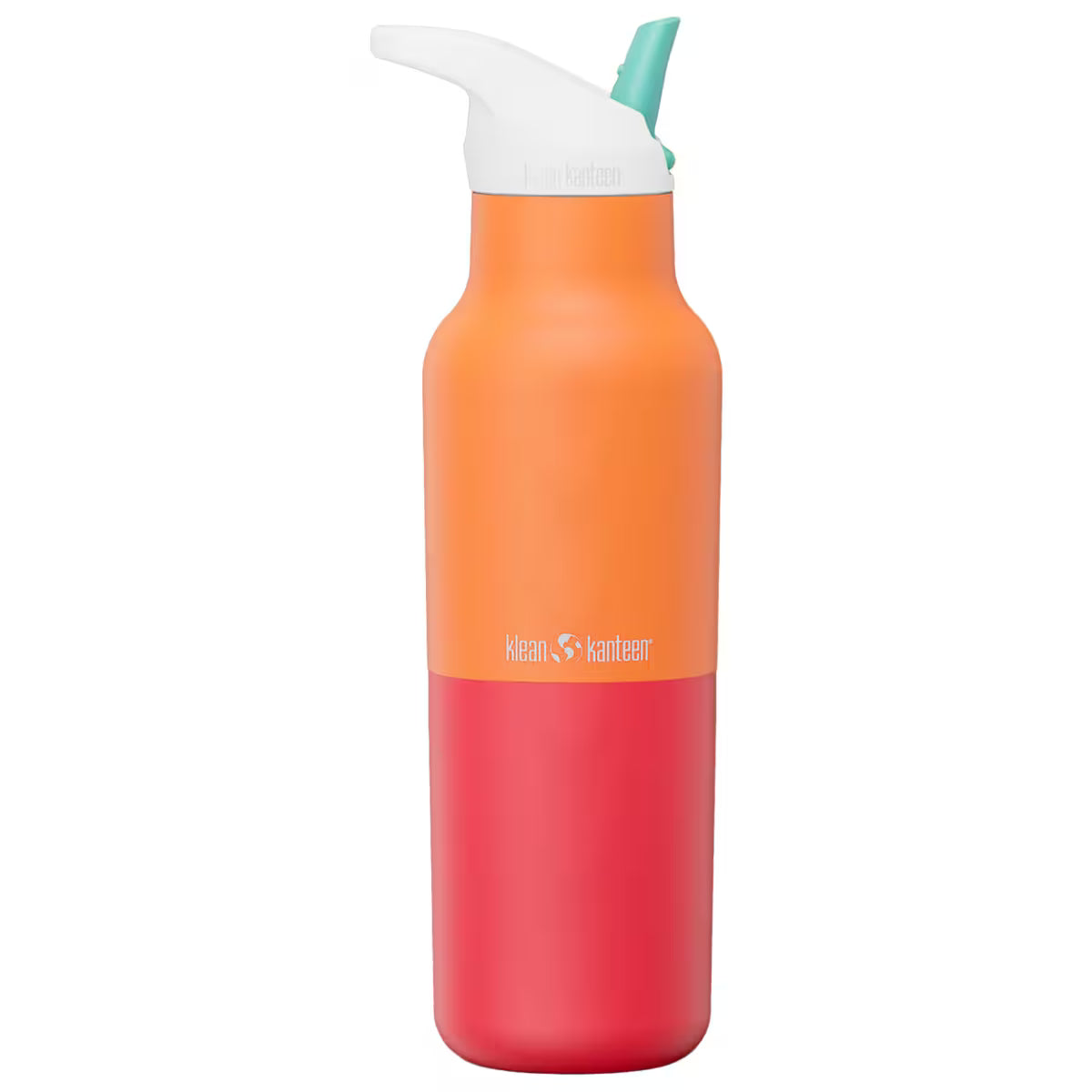 Klean Kanteen Rise Classic drikkeflaske med flip Seal Sports låg 473 ml – Marigold Kaleidoscope