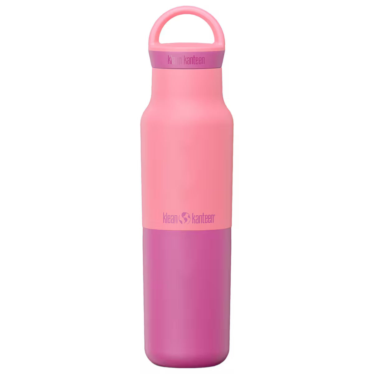 Klean Kanteen Rise Vacuum Classic 355ml – isoleret drikkedunk med Arch Loop Cap - Pink Lemonade