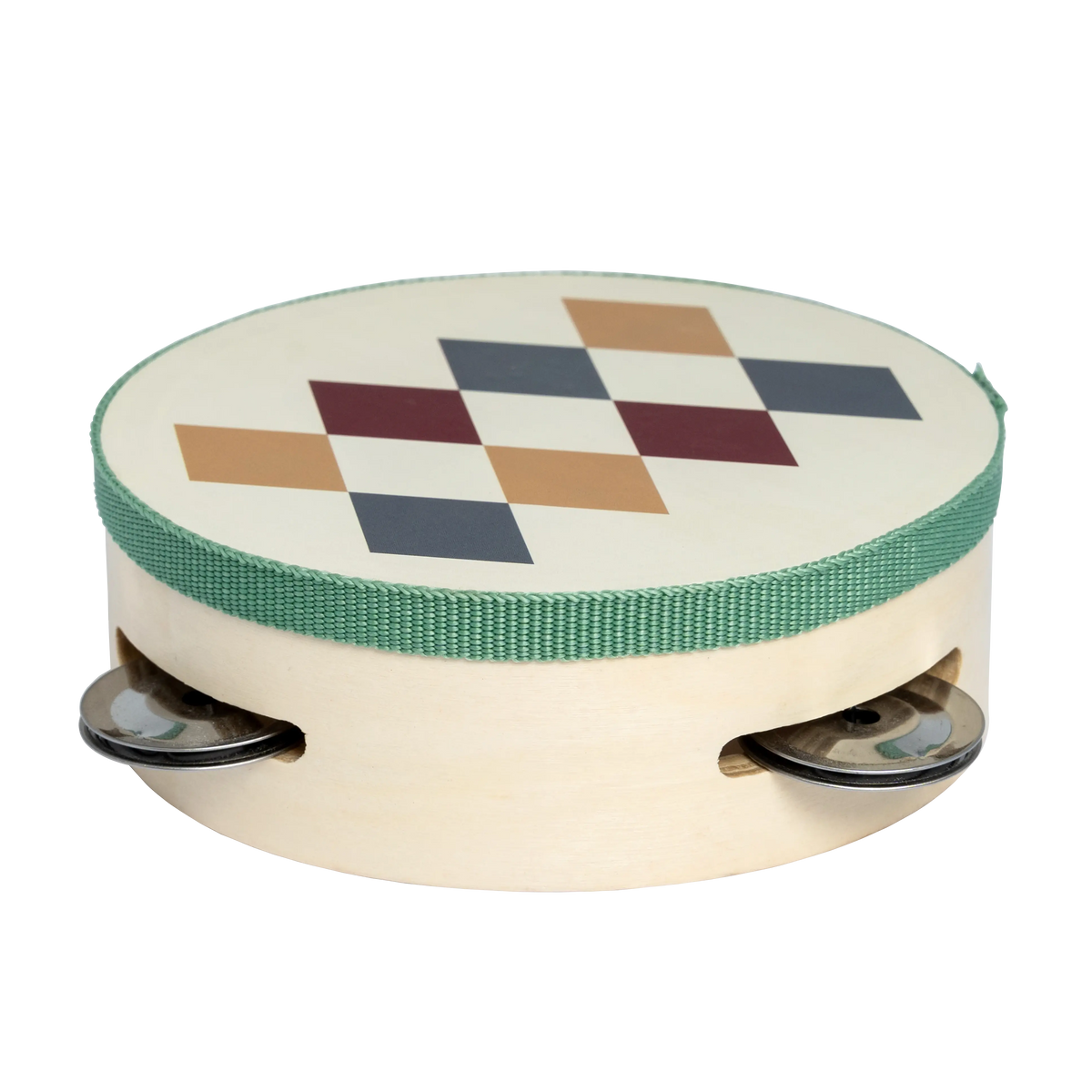 MAMAMEMO - Tamburin i træ – Harlekin