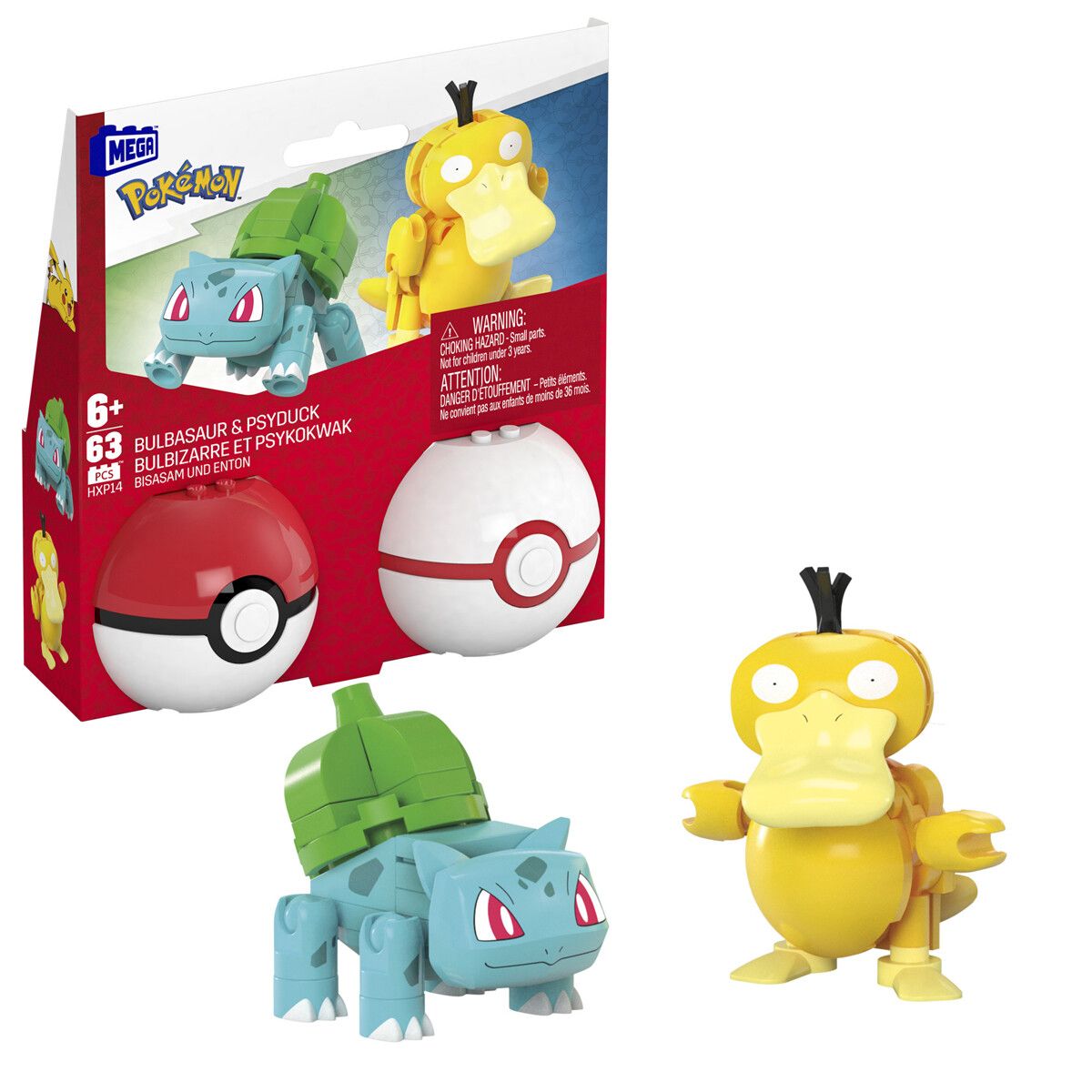 MEGA Pokémon Pokeball 2-Pack Assorteret