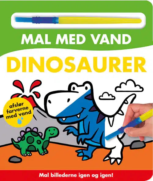 Mal med vand - Dinosaurer