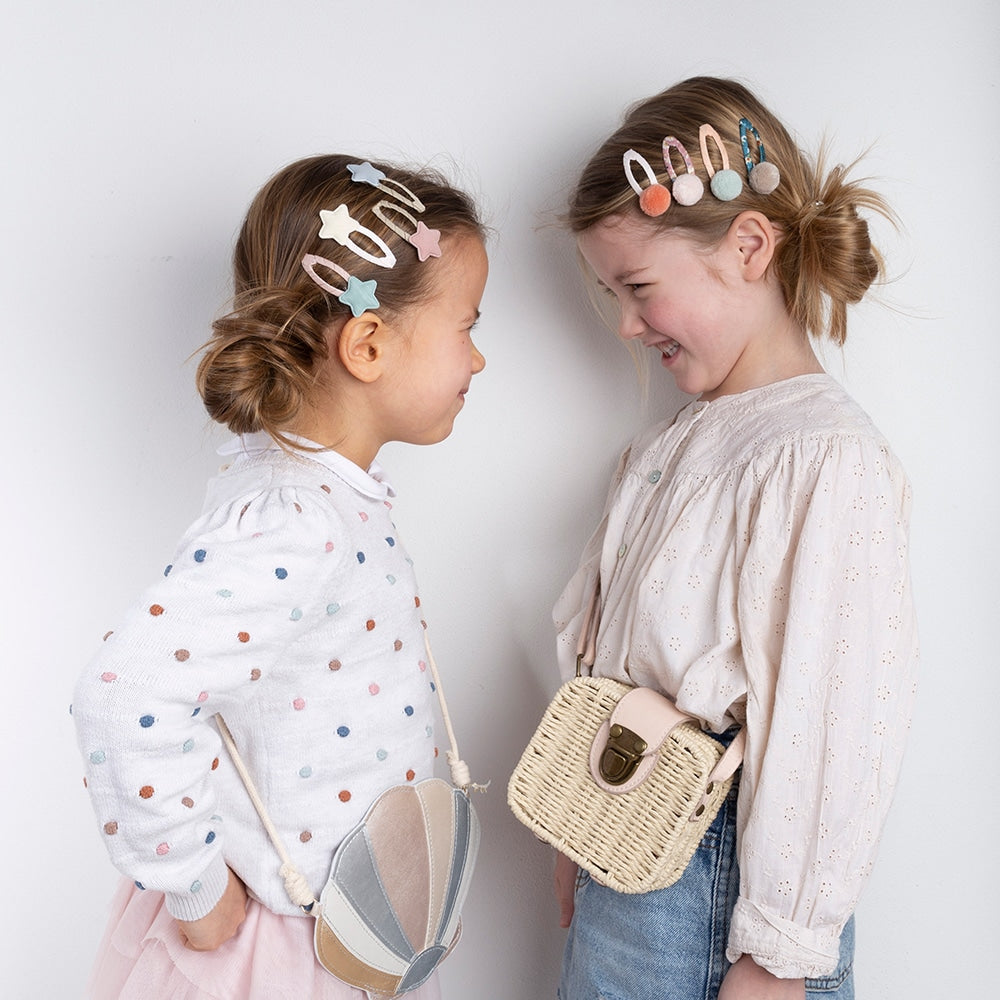 Mimi & Lula - Skuldertaske - Muslingeskal - Shimmer