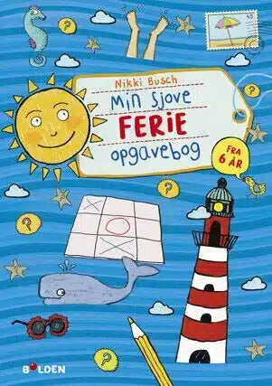 Min sjove ferie opgavebog – Fra 6 år