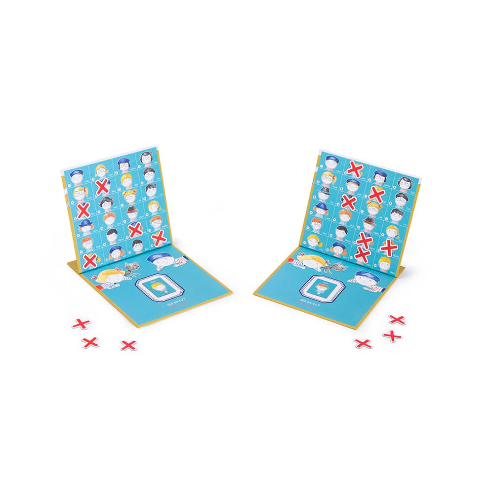 Moulin Roty - Magnetisk spil - Gæt hvem jeg er