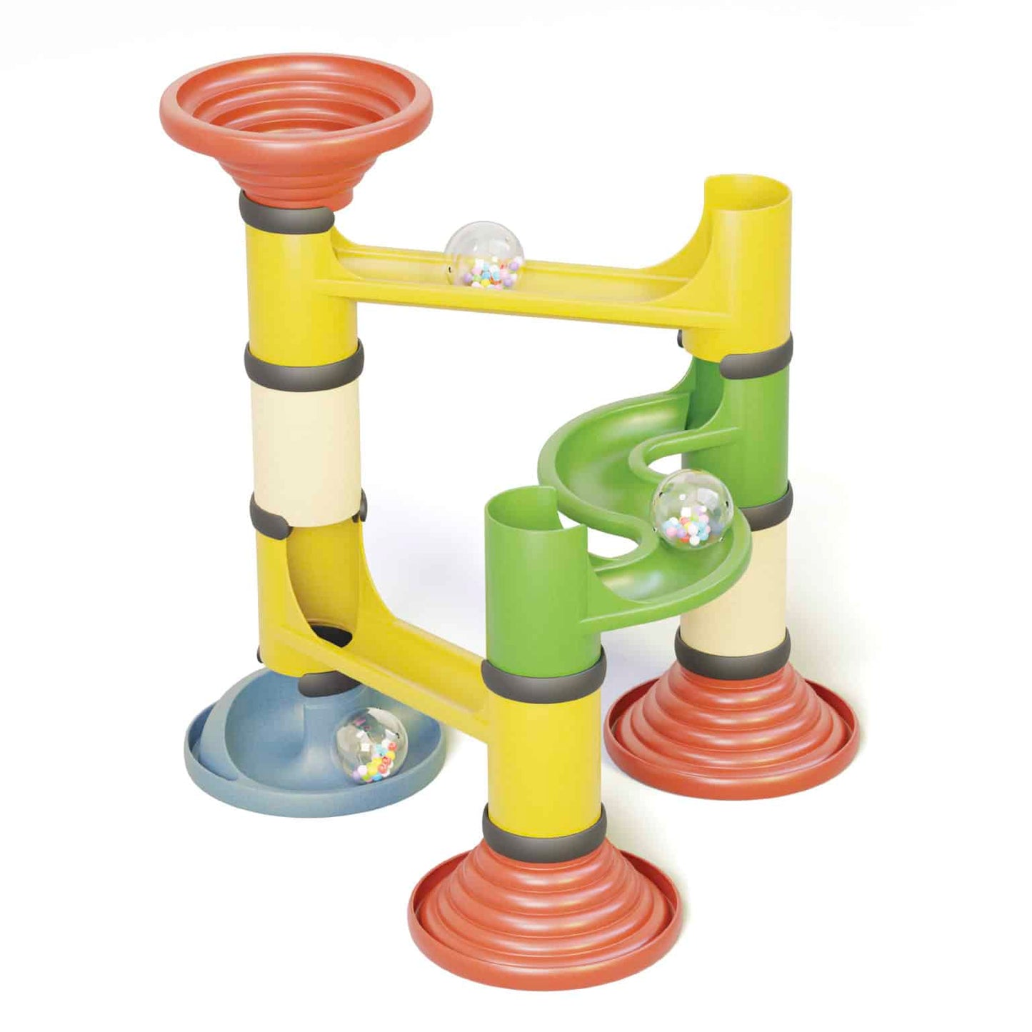 QUERCETTI - PlayBio Migoga Junior kuglebane af bioplast (22 dele)