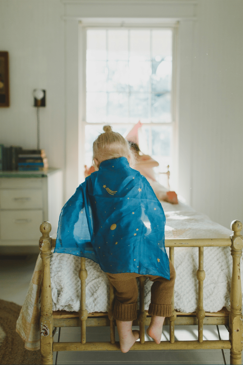 Sarahs Silks Legesilke 53 x 53 cm - Stjernehimmel