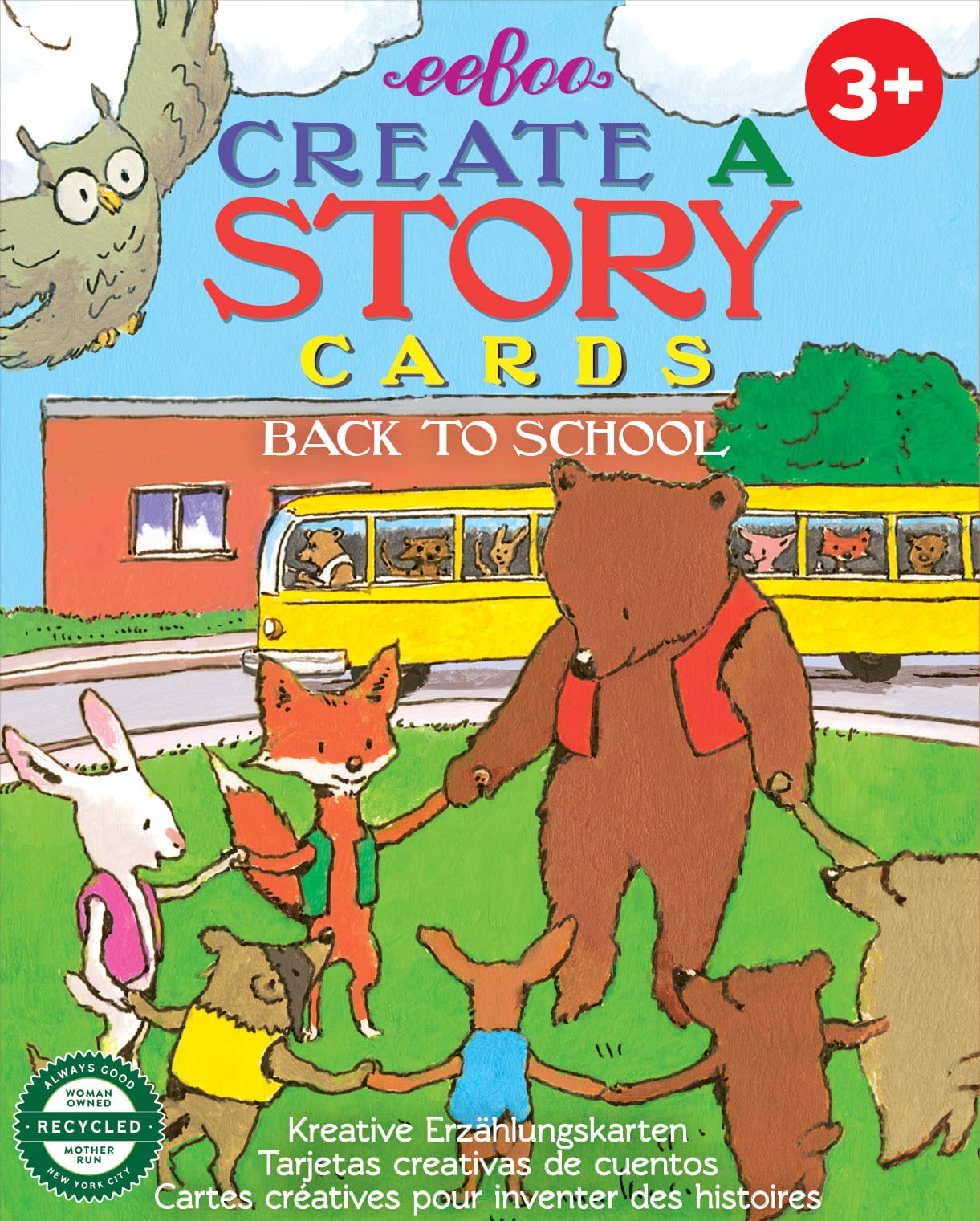 eeBoo - Fortæl en historie vendekort - I skole