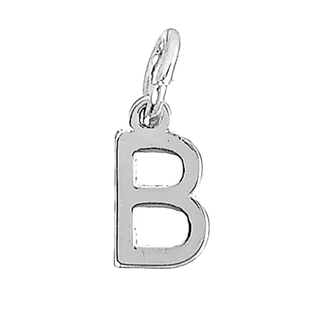 me&my BOX - Vedhaeng - Bogstav - B - Soelvbelagt 925