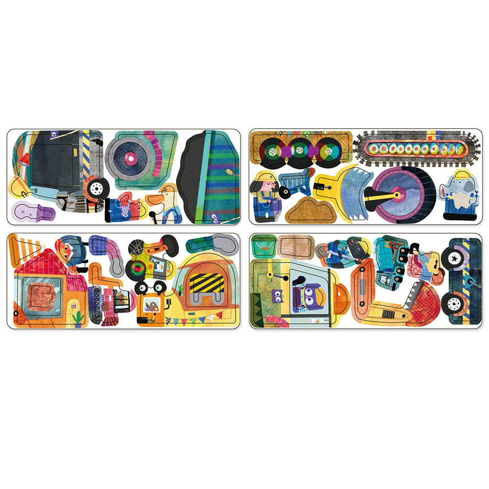 mierEdu - Magnetisk rejsesæt - Byggeplads