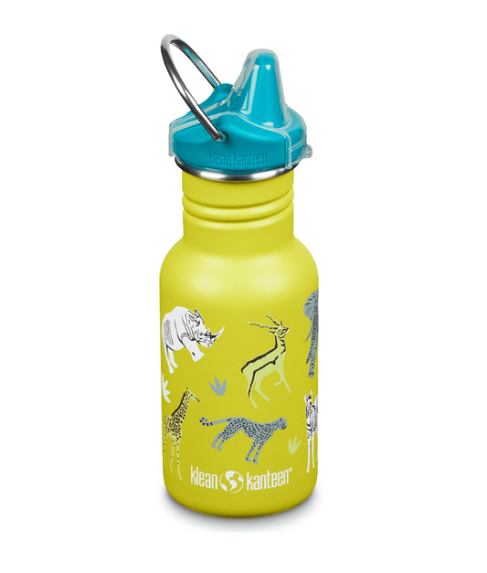 Klean Kanteen drikkedunk - Kid Classic Narrow 355ml (Sippy Cap) - Safari