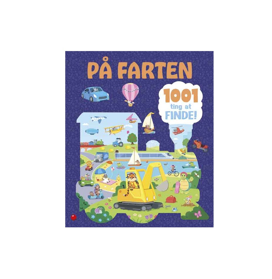 1001 ting at finde: På farten – Sjov kig-og-find bog for børn