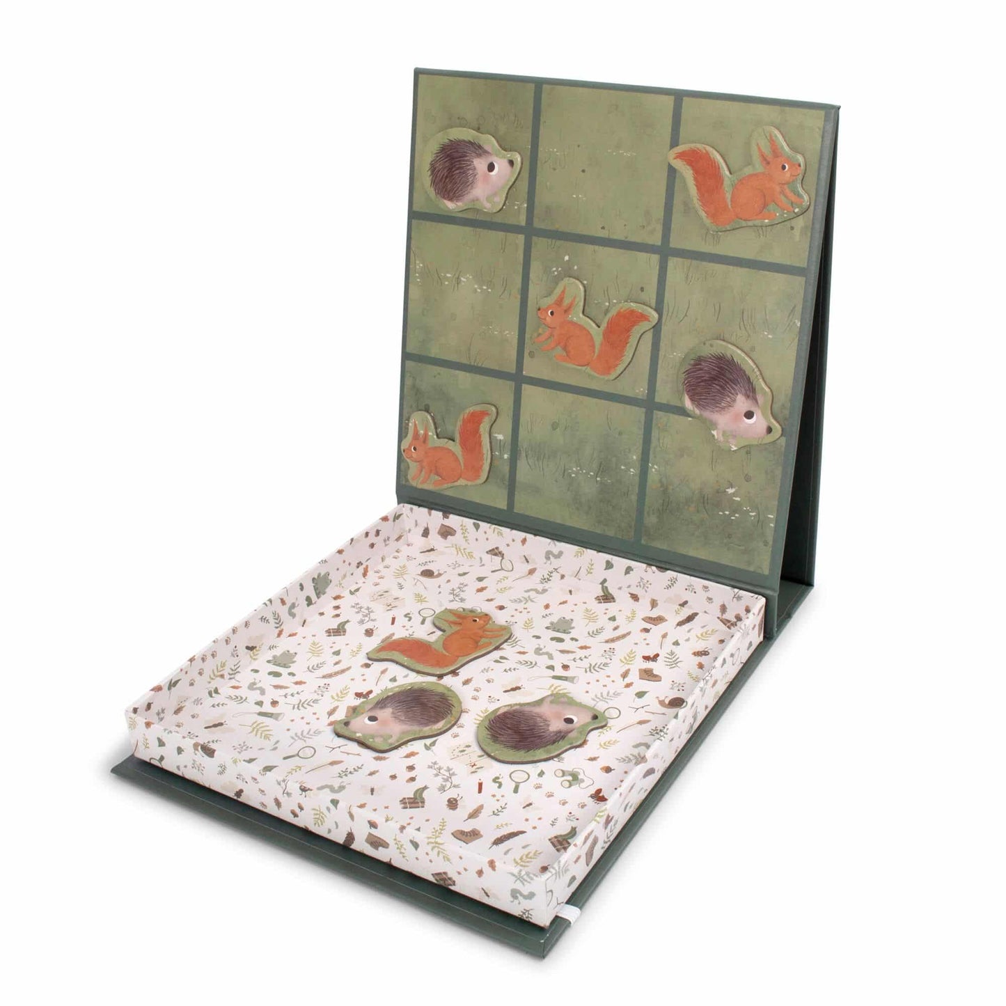 FILIBABBA - Magnetisk "Tre på stribe" - Skovens dyr