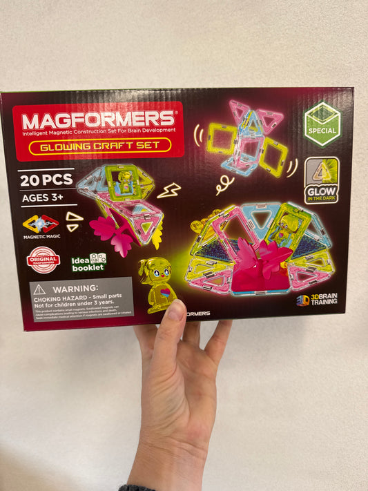 Magformers - Glødende Håndværkssæt 20 Stk