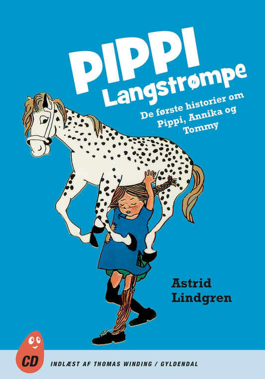 Pippi Langstrømpe. De første historier om Pippi, Annika og Tommy (CD)