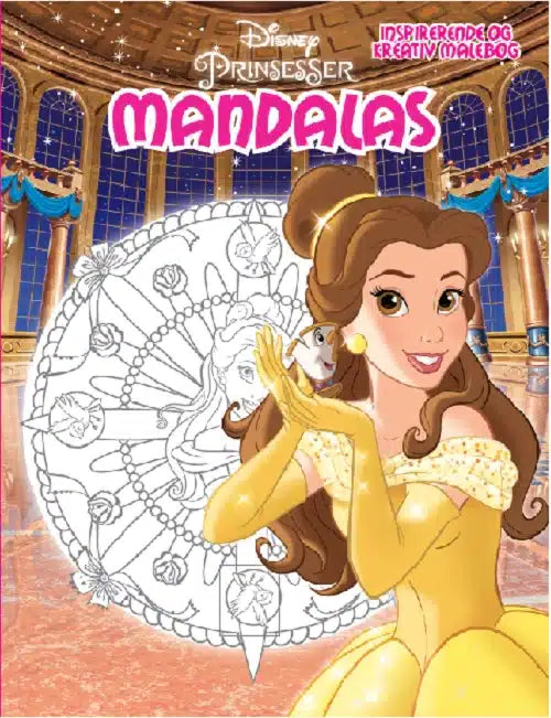 Disney Prinsesser - Belle - Mandalas