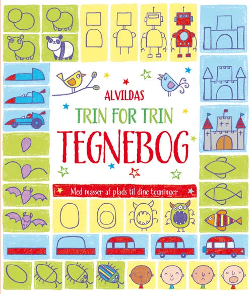 Alvilda - Trin for trin-tegnebog – Lær at tegne