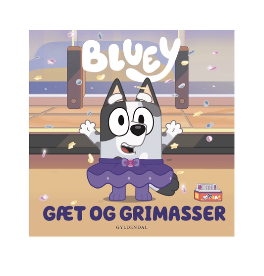 Bluey bog - Gæt og grimasser