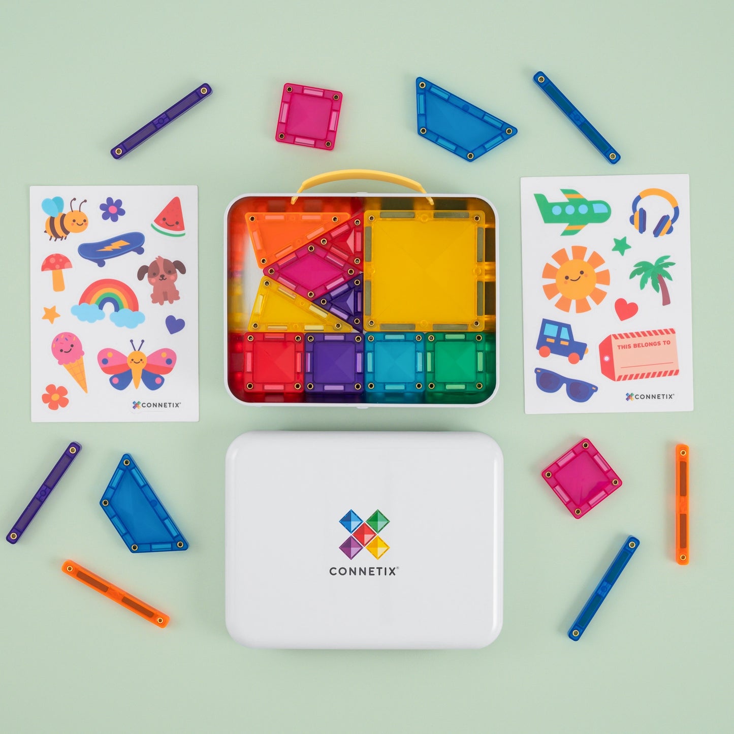 CONNETIX Travel Mini Pack – 32 dele i praktisk rejsekuffert