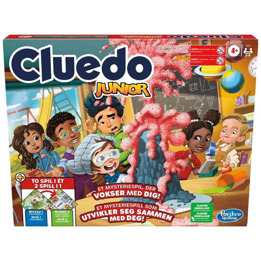 Cluedo Junior DK NO – Klassisk Mysteriumsspil for Børn