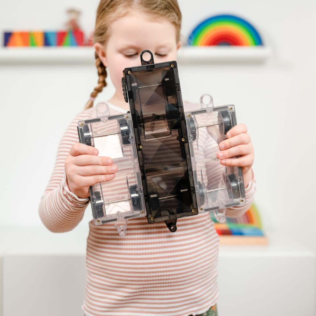 Connetix – 50 dele –  Rainbow Transport Pack magnetsæt