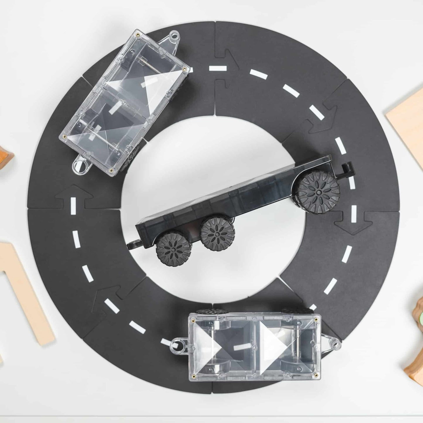 Connetix – 50 dele –  Rainbow Transport Pack magnetsæt