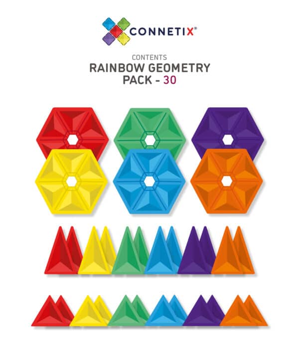 Connetix - 30 dele Geometry Pack
