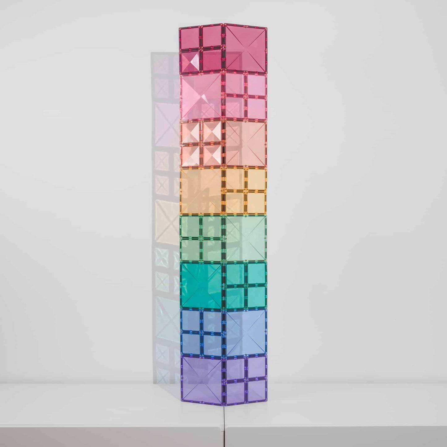 Connetix - 40 dele - Pastel Square Pack