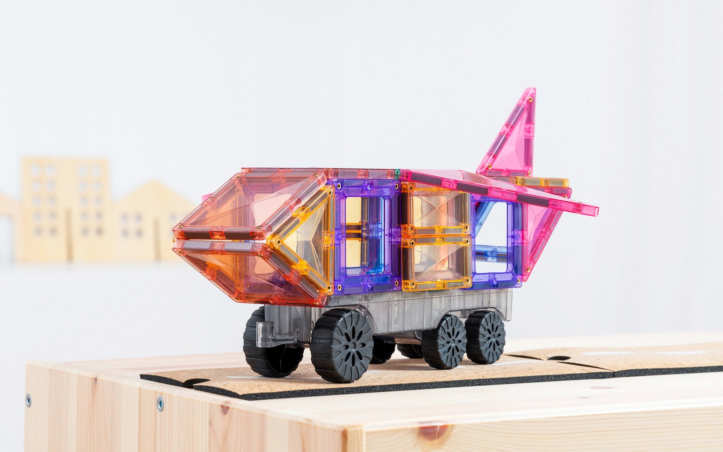 Connetix - 50 dele - Pastel Transport Pack