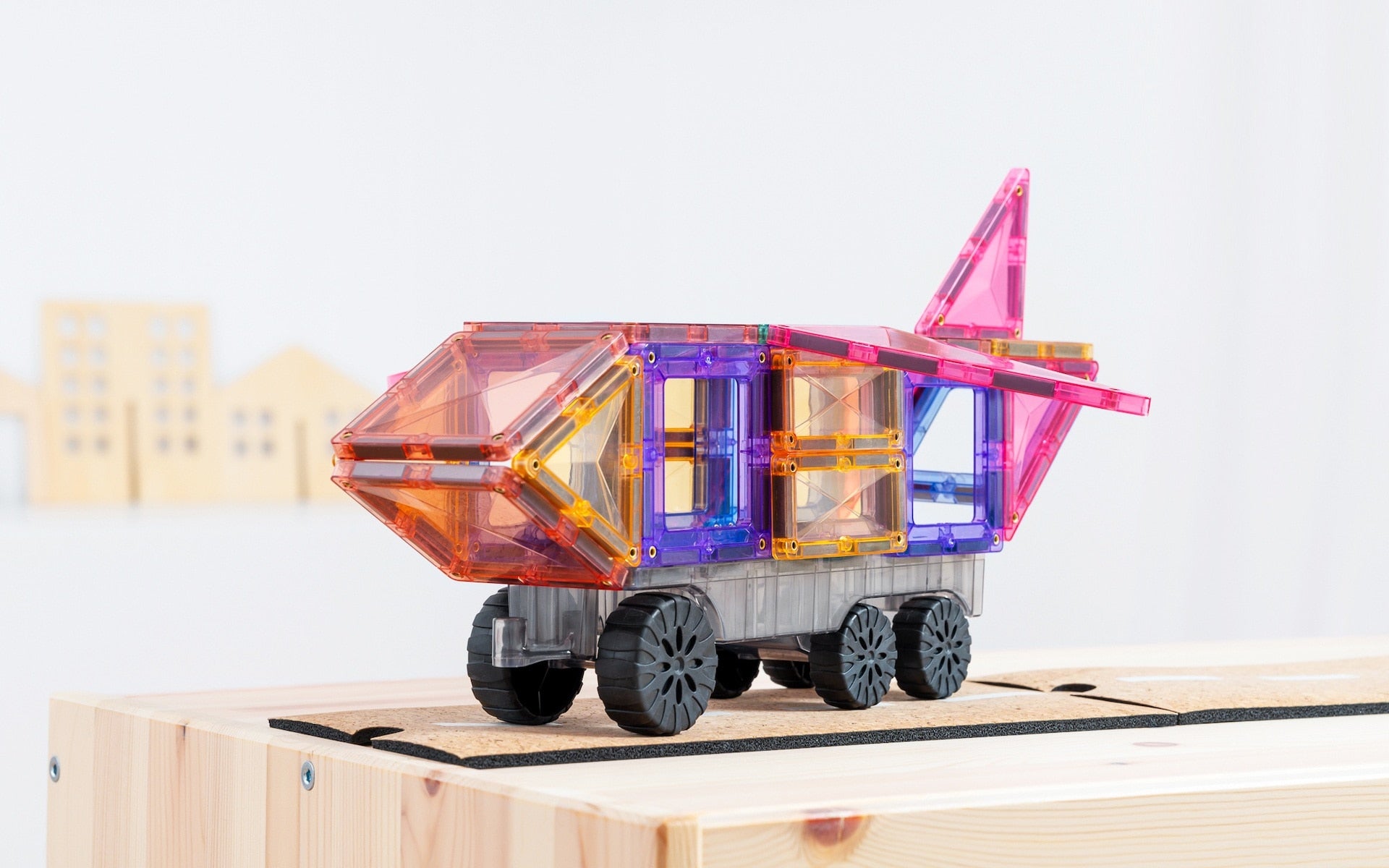 Connetix - 50 dele - Pastel Transport Pack