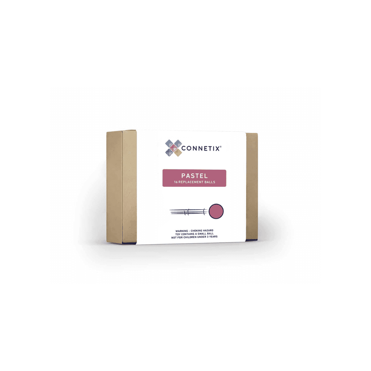 Connetix – 16 dele kugler pastelfarver