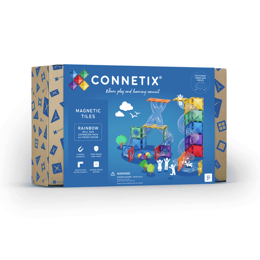 Connetix – 66 dele - Magnet kuglebane udvidelsespakke