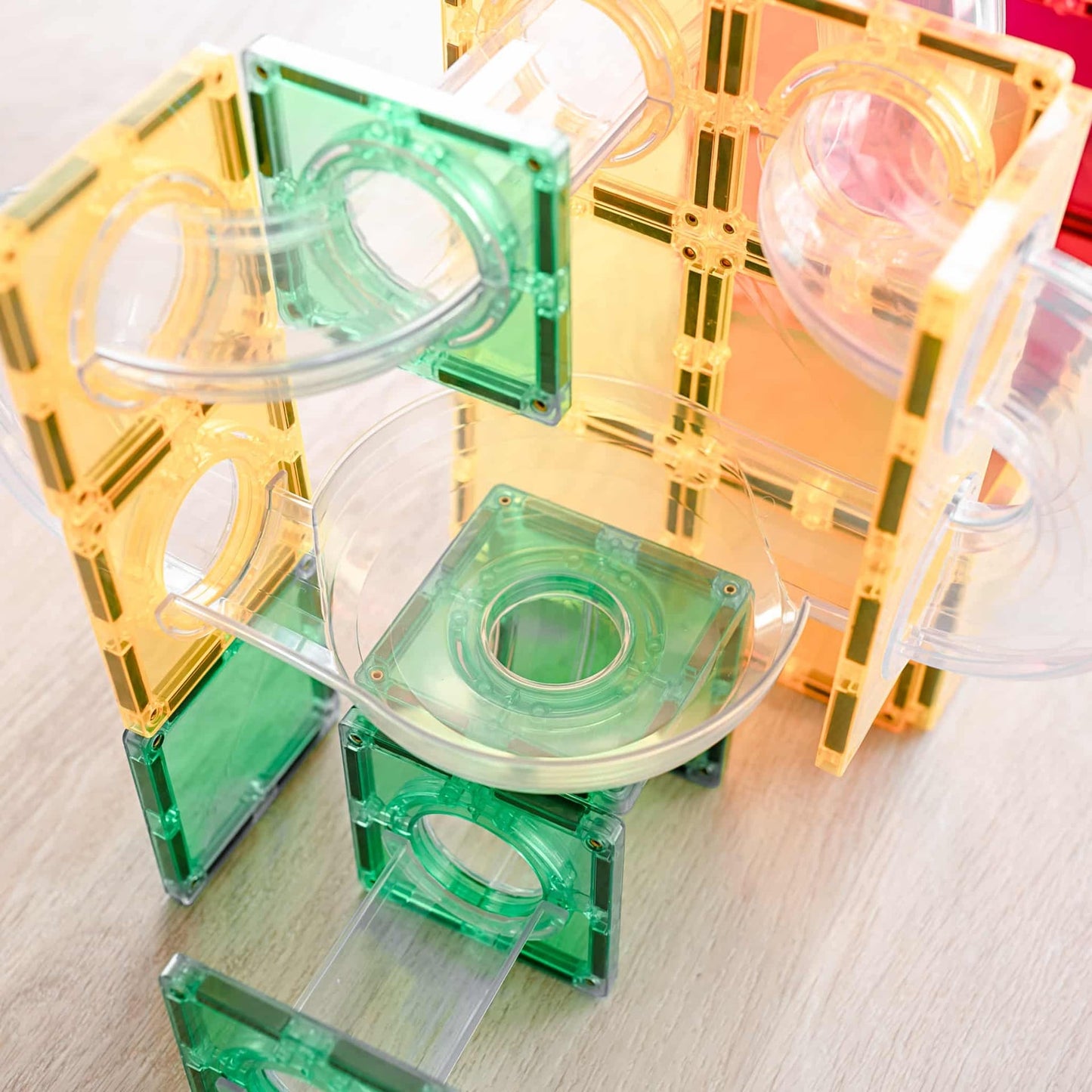 Connetix – 66 dele - Magnet kuglebane udvidelsespakke