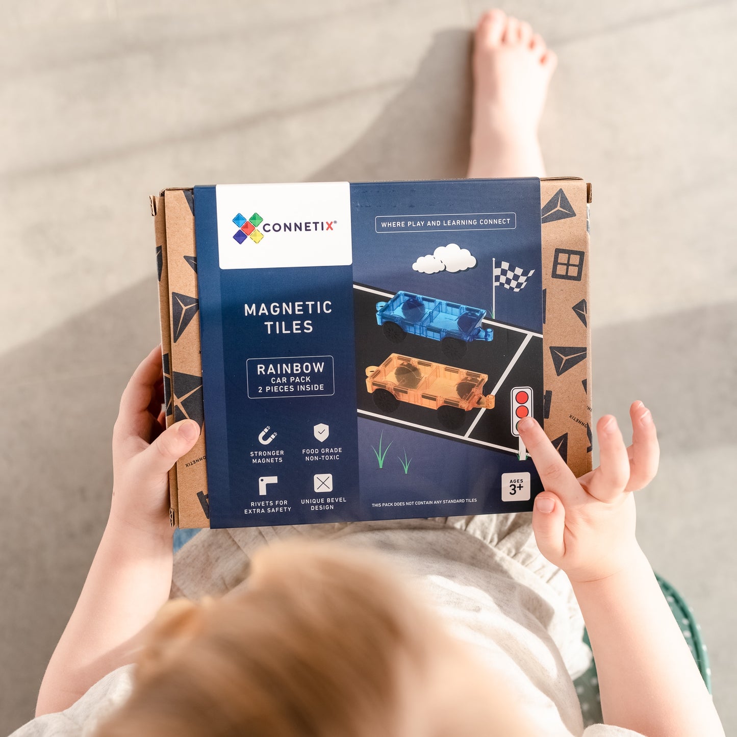 Connetix – 2 dele - Biler