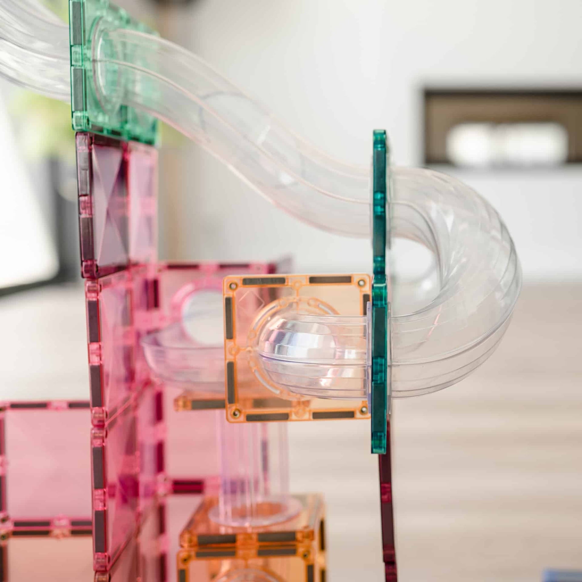 Connetix – Magnet kuglebane udvidelsespakke - 80 dele