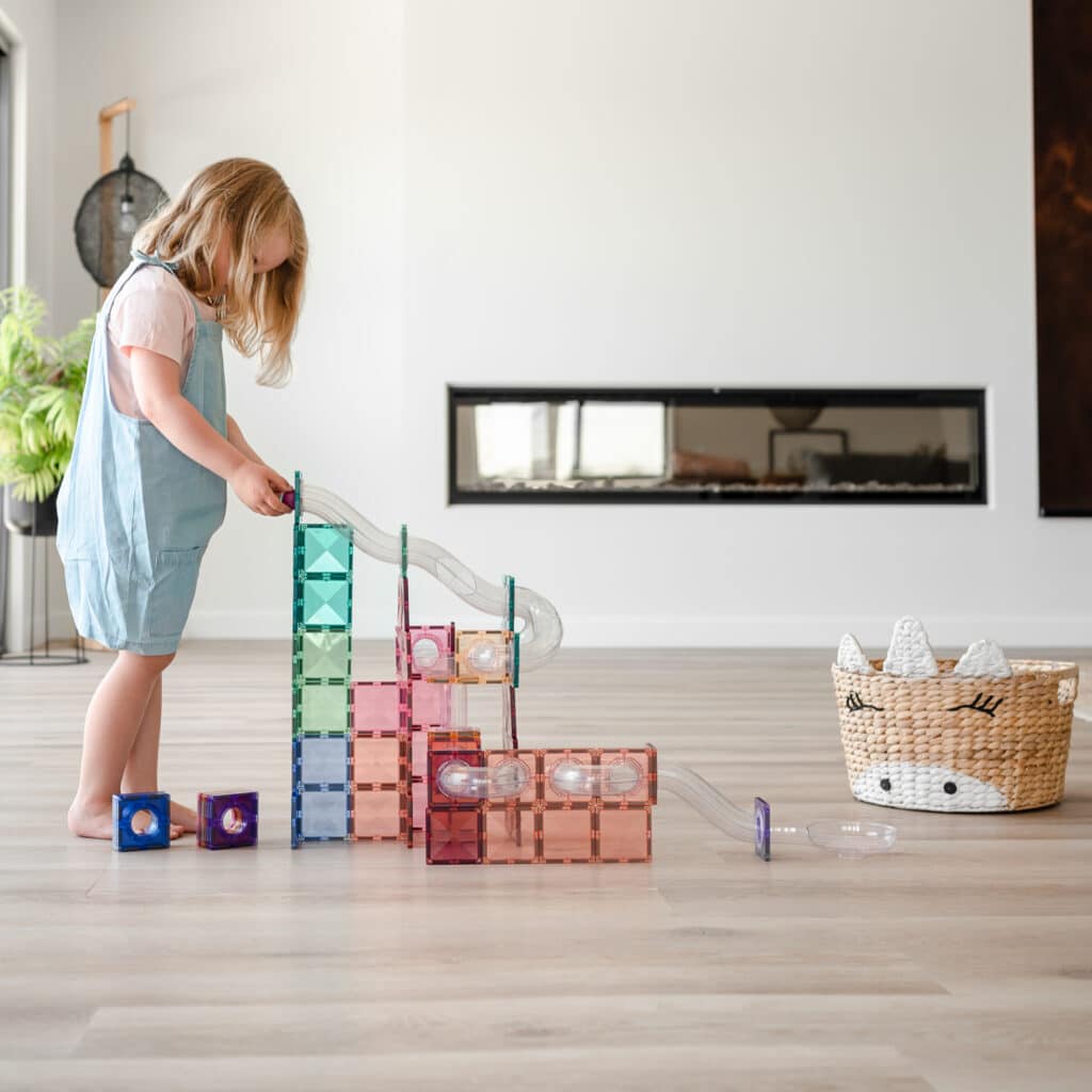 Connetix – Magnet kuglebane udvidelsespakke - 80 dele