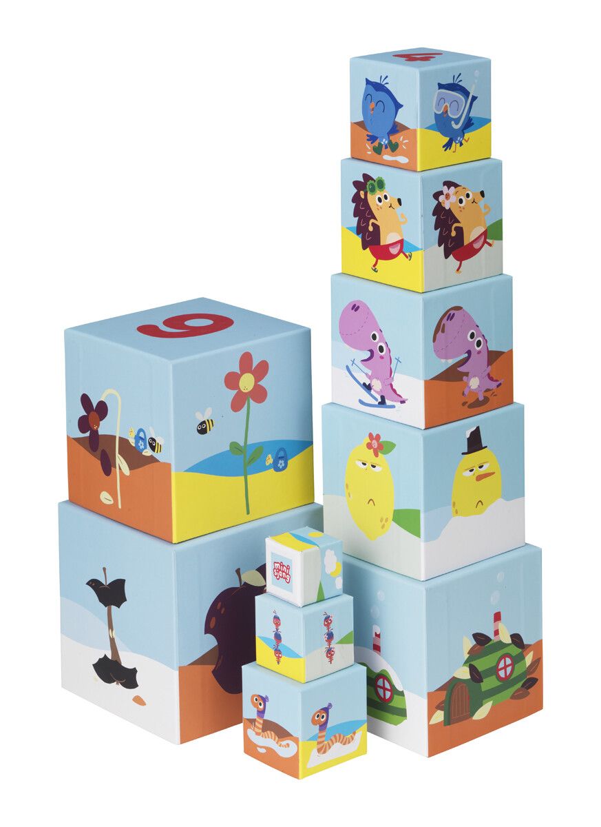 DR Børste 10 Stabel Tårne