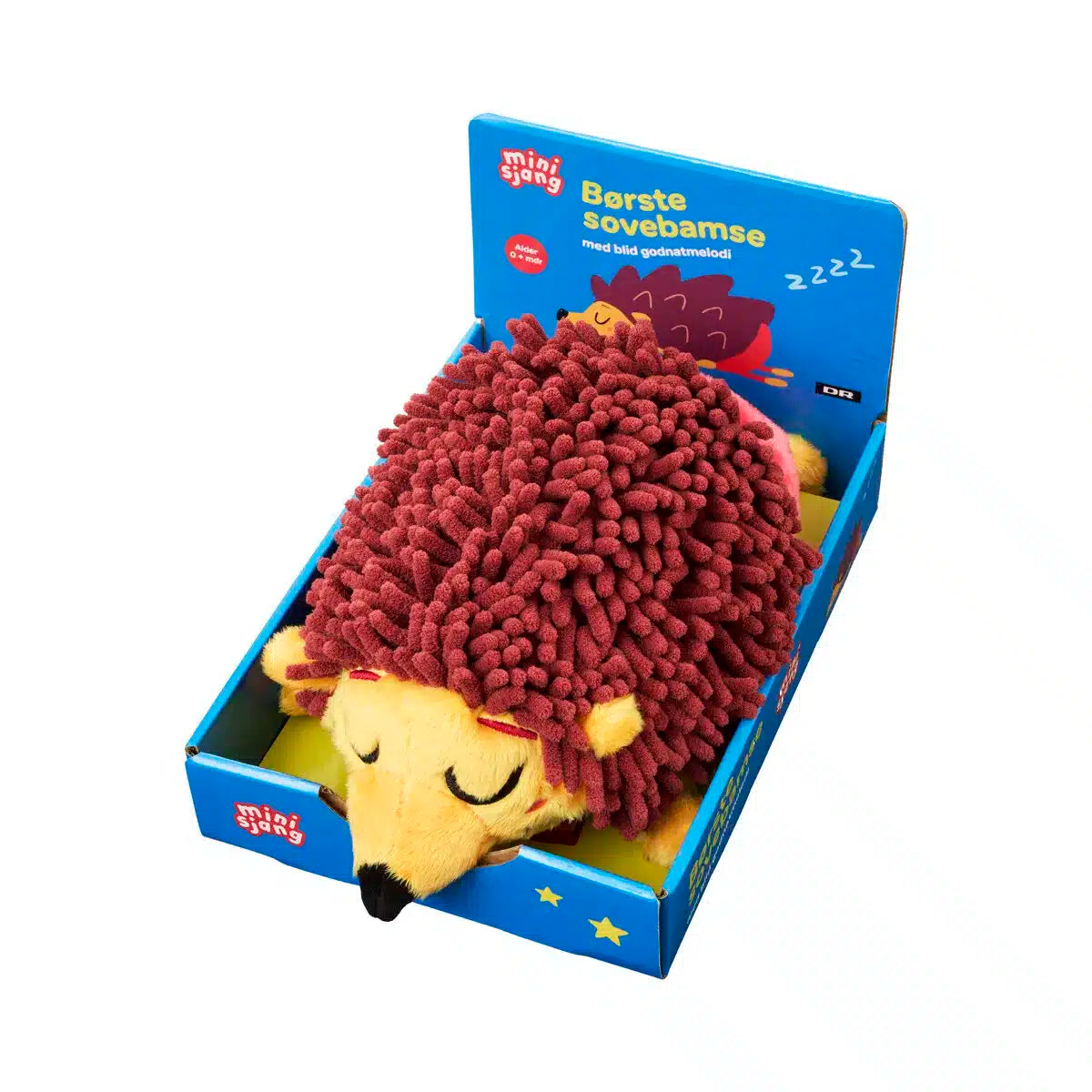 DR - Børste sovebamse med blid godnatmelodi