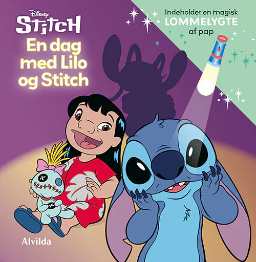 Disney Stitch - En dag med Lilo og Stitch (bog med lommelygte i pap)