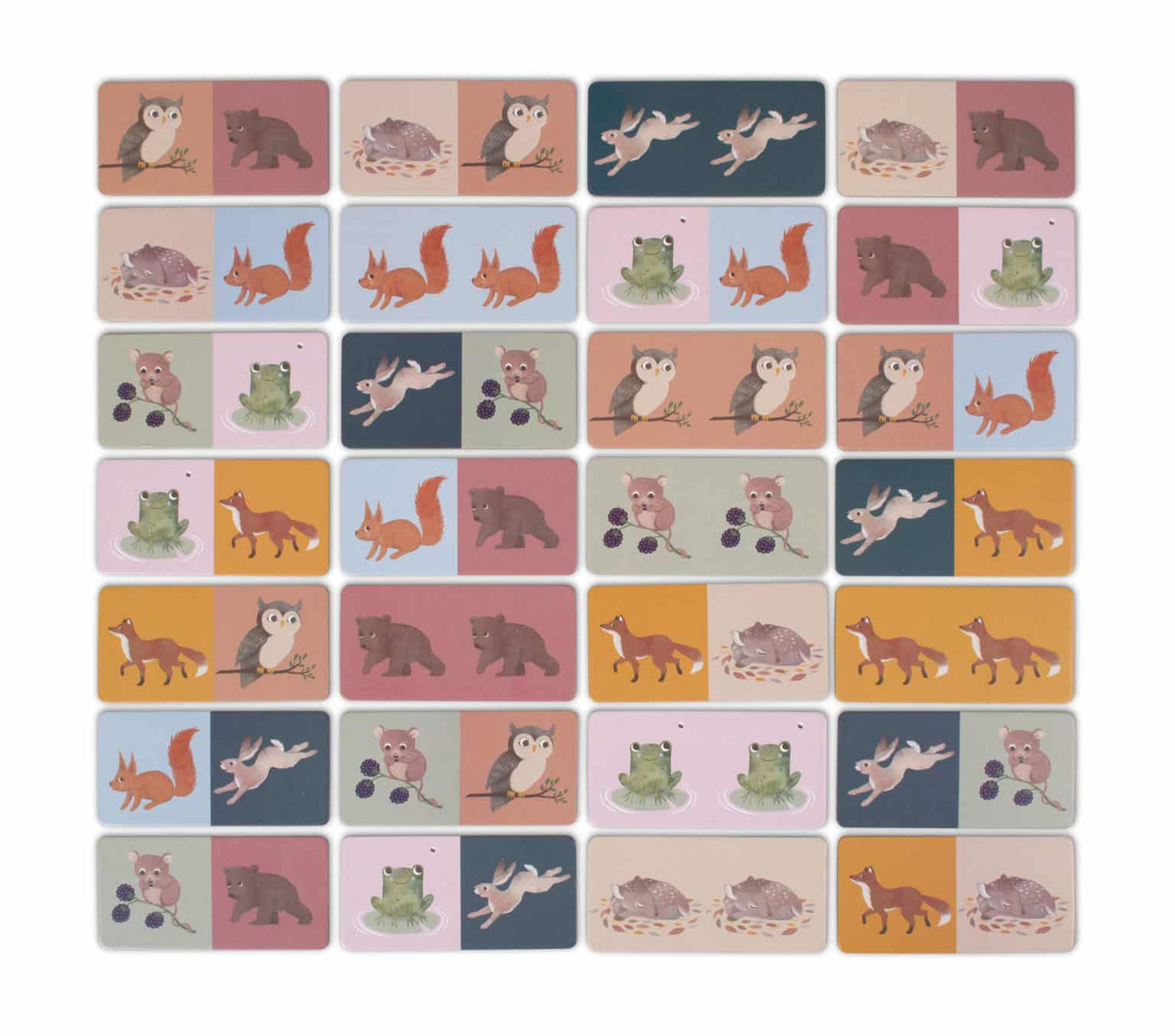 Filibabba - Domino game - Nordic animals