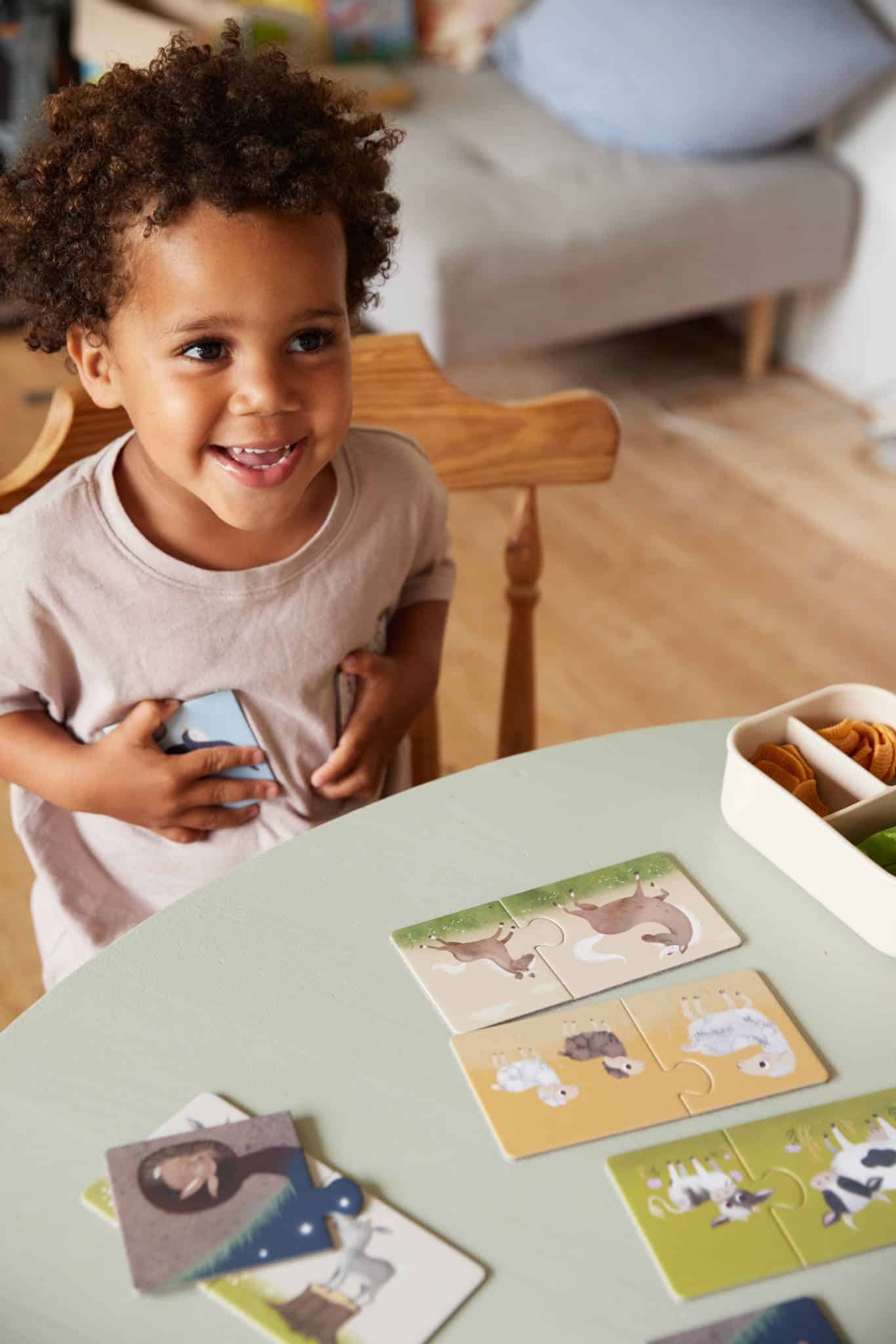 Filibabba - Forældre og barn puslespil - Bondegårdsdyr